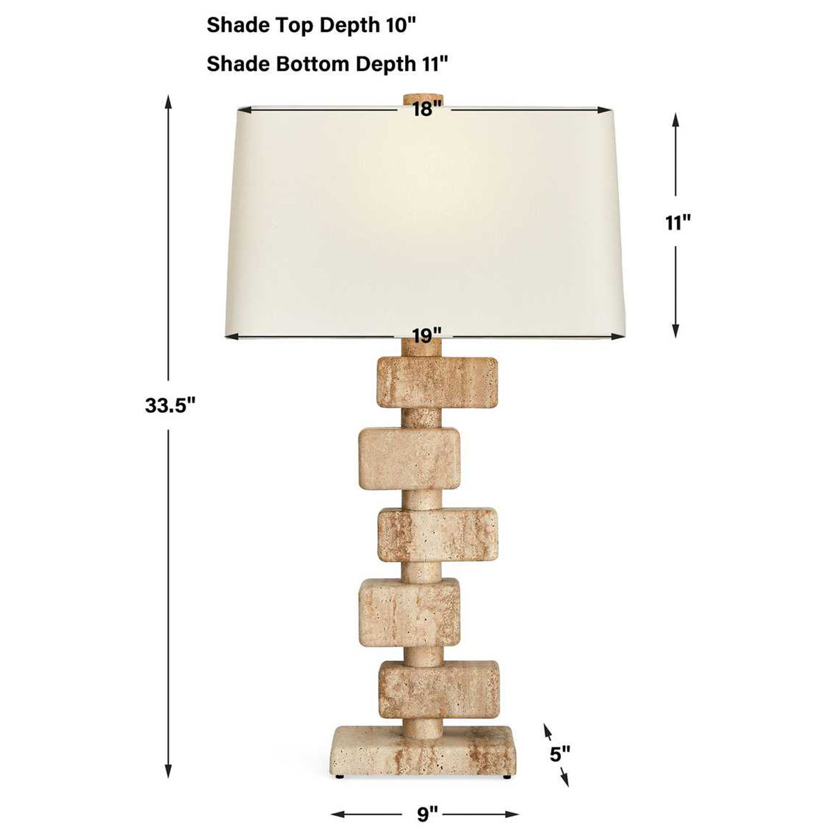 Shuffle Table Lamp