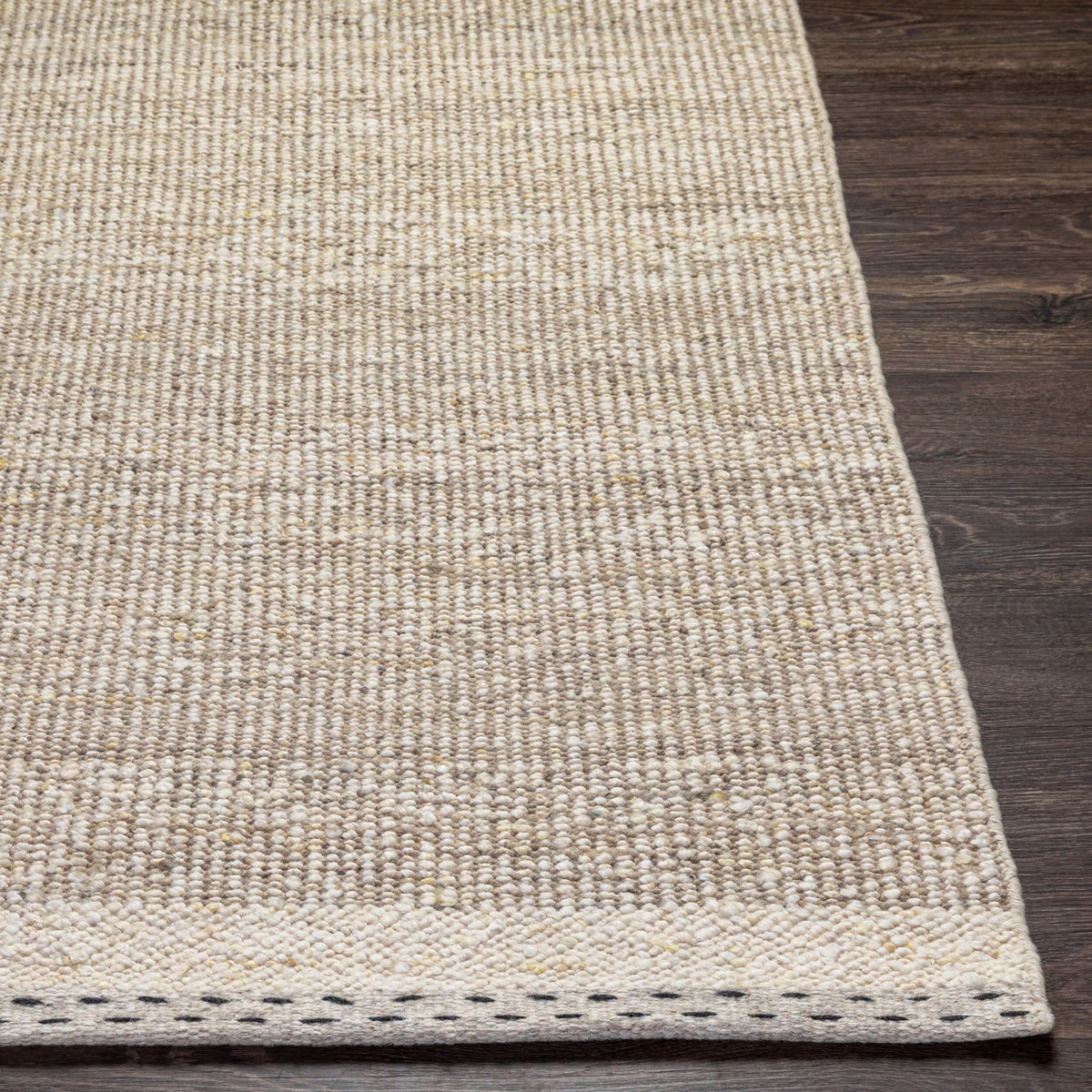Sadie Hand Woven Rug in Beige – 305 x 244cm
