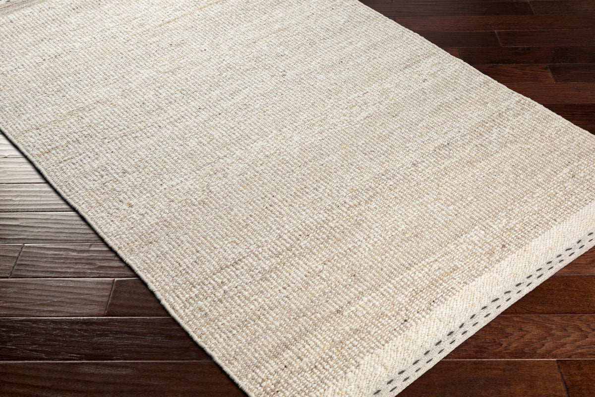 Sadie Hand Woven Rug in Beige – 229 x 152cm