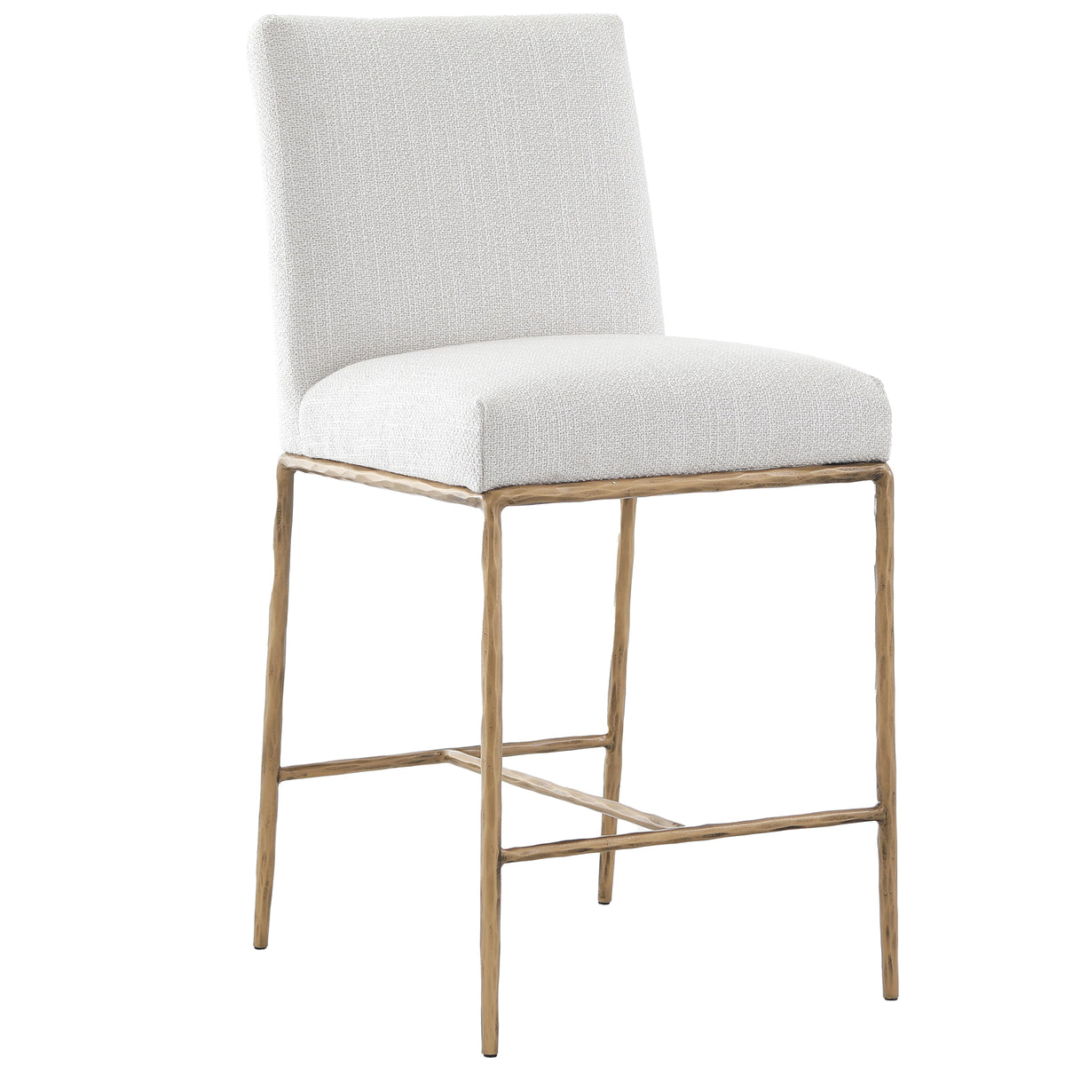 Sloane Counter Stool – Aged Brass