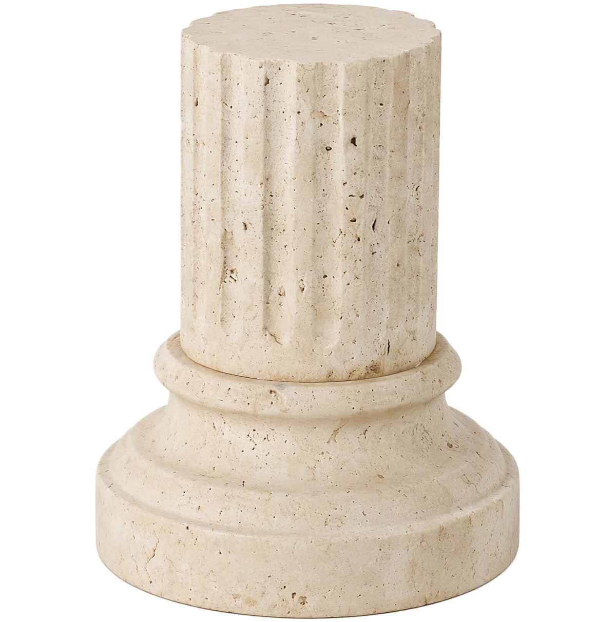 Marcello Decorative Object – Travertine, Small