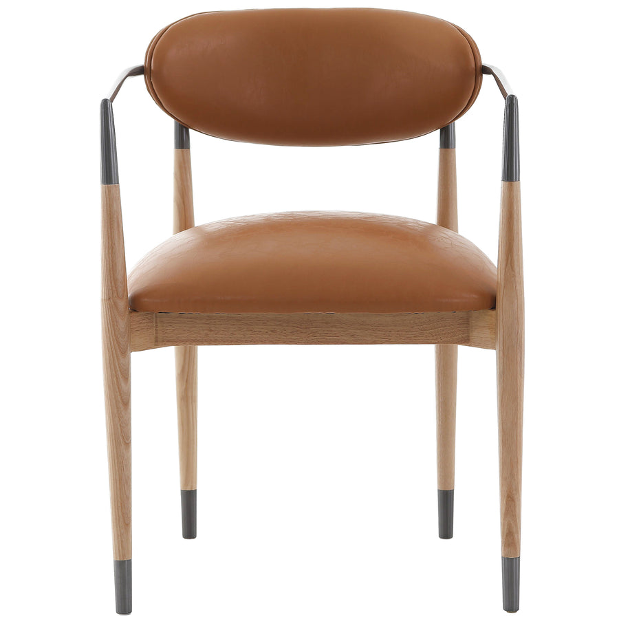 Soho Dining Chair – Natural and Bronze