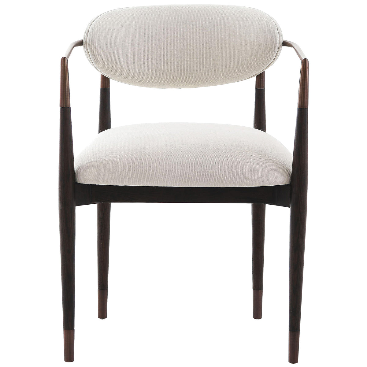 Soho Dining Chair – Walnut and Bronze