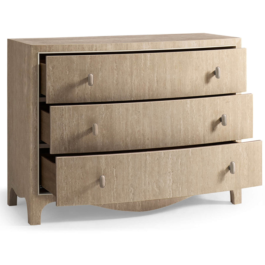 Stoneleigh Travertine Chest of Drawers