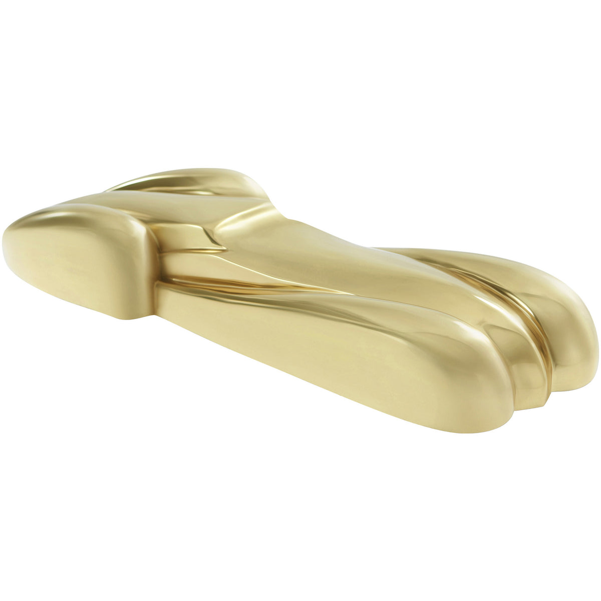 Gotham Car Sculpture – Polished Brass