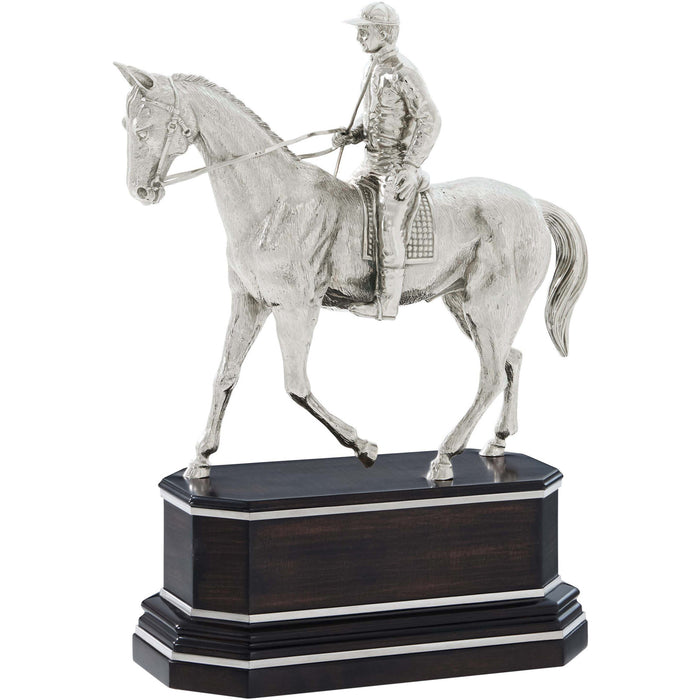 Thoroughbred Horse Sculpture – Nickel
