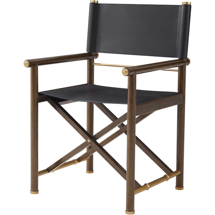 Kesden Desk Chair – Black Leather