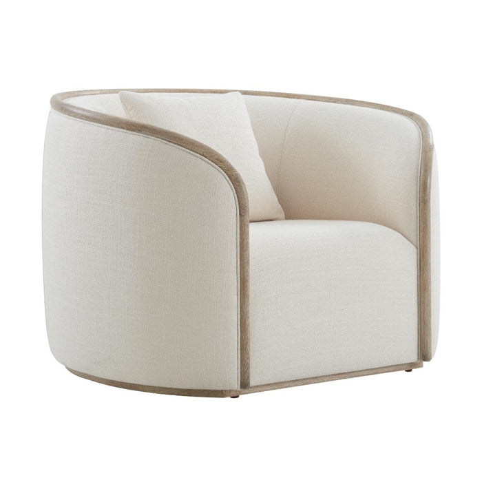 Repose Upholstered Club Chair – Grey Oak