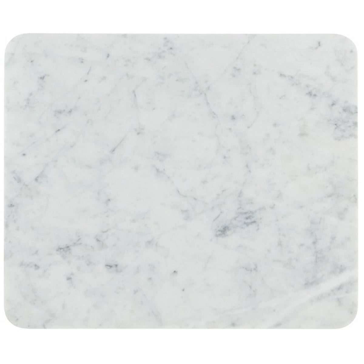 Kesden Side Table – Bianco Marble