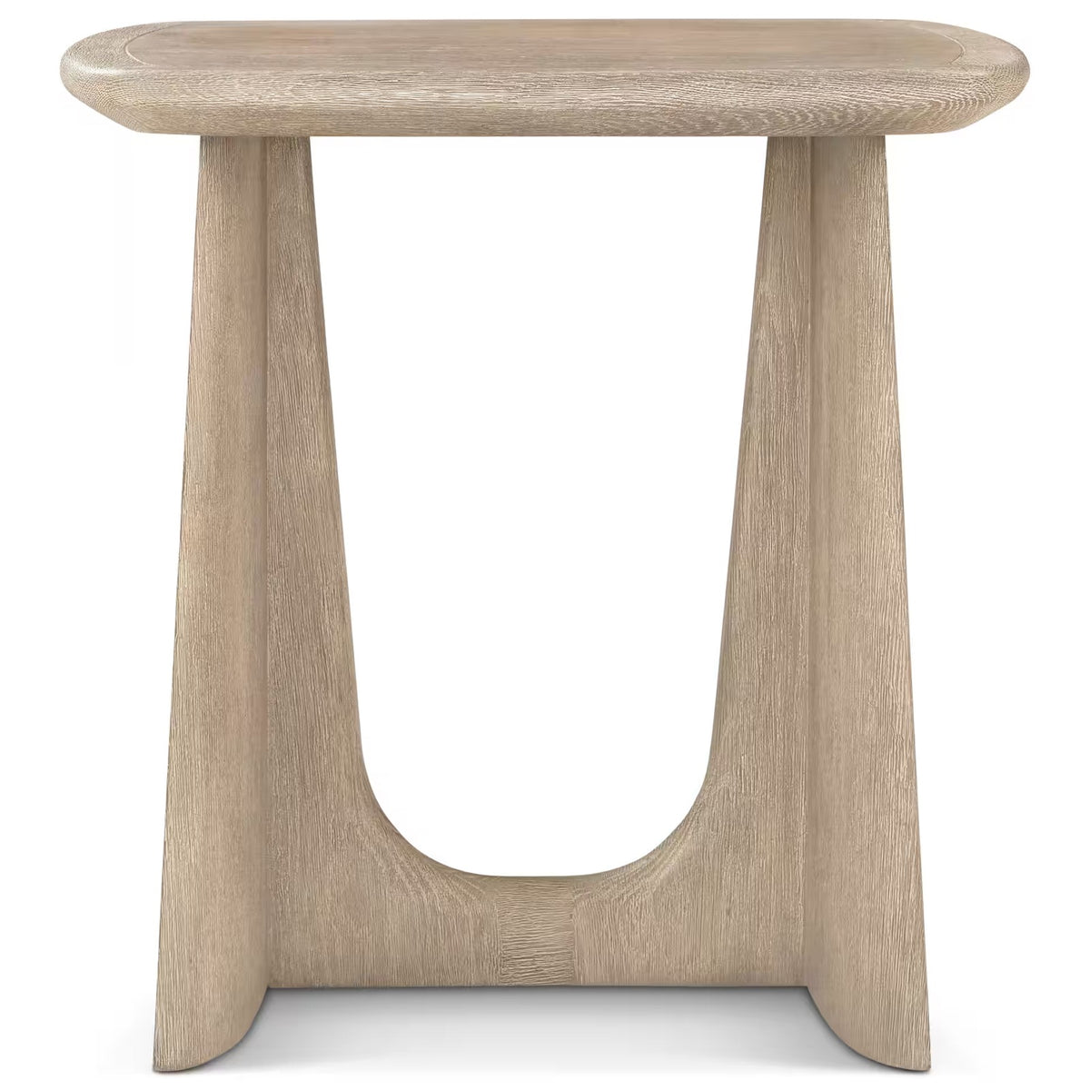 Repose Square Side Table – Grey Oak
