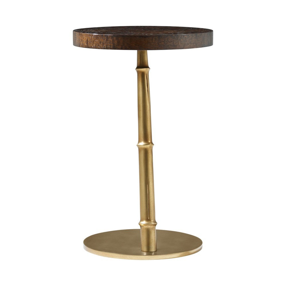 Kesden Accent Table – Ash Burl Veneer
