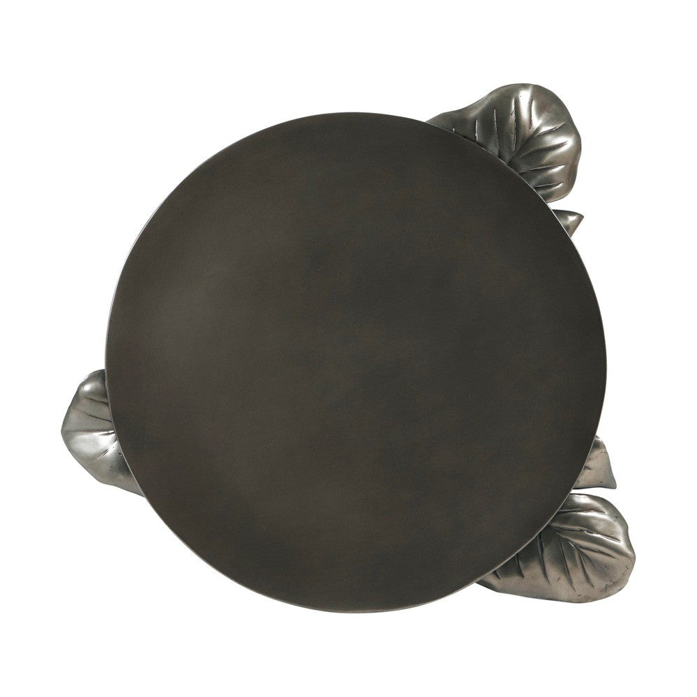 Ophelia Drinks Table – Bronze Finish