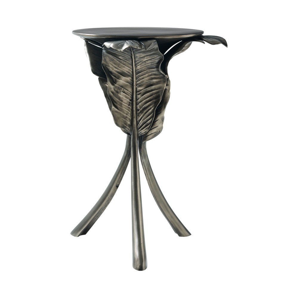 Ophelia Drinks Table – Bronze Finish