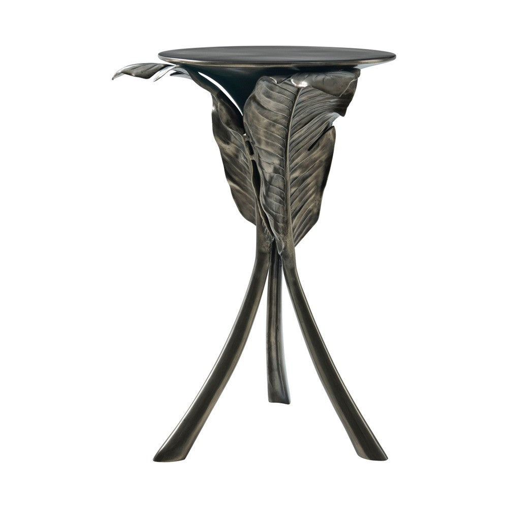 Ophelia Drinks Table – Bronze Finish