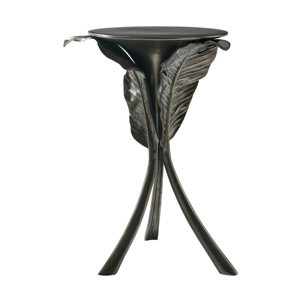 Ophelia Drinks Table – Bronze Finish