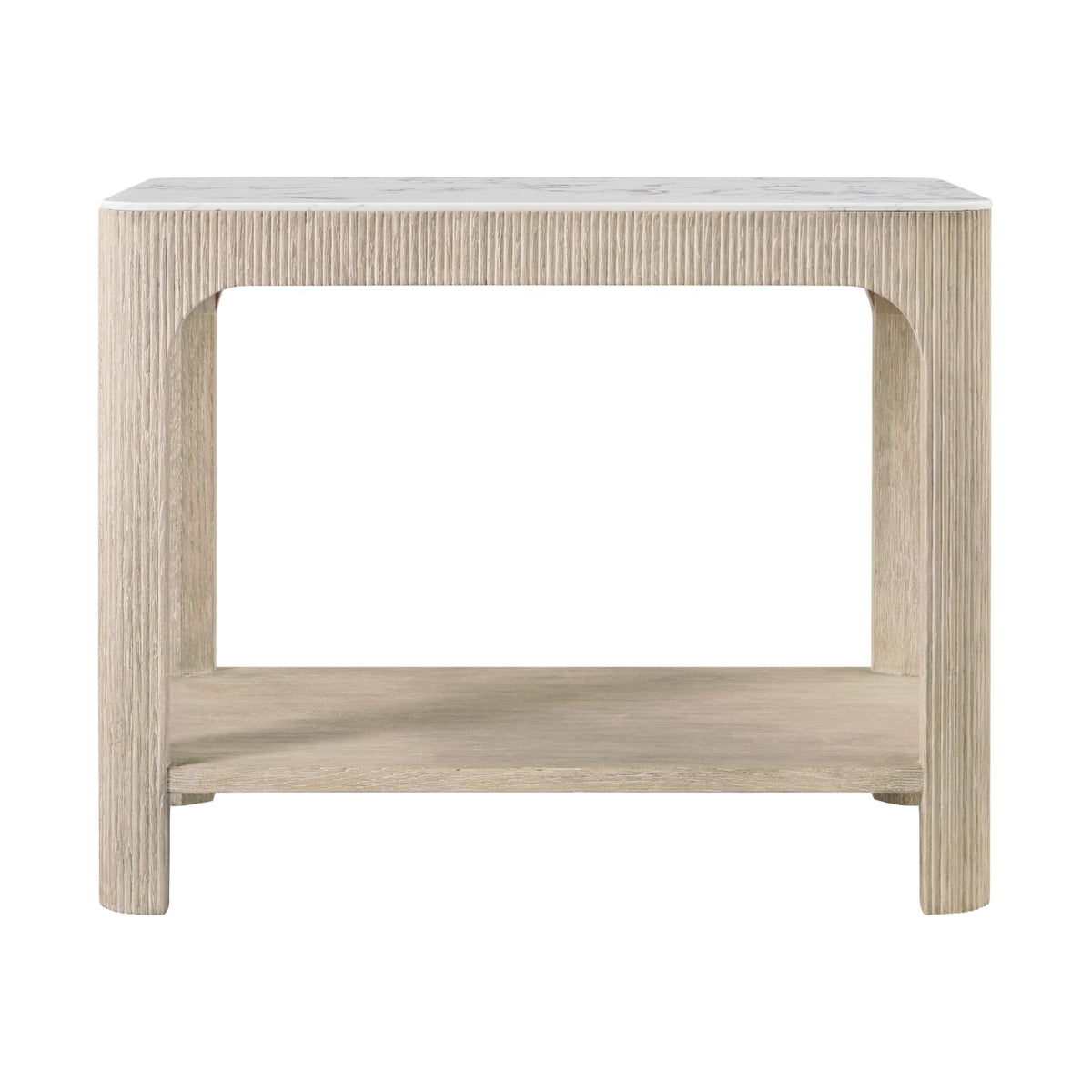 Horizon Rectangular Quartz Side Table