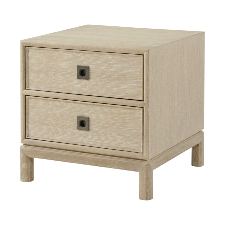 Montauk Two Drawer Side Table – Lighthouse