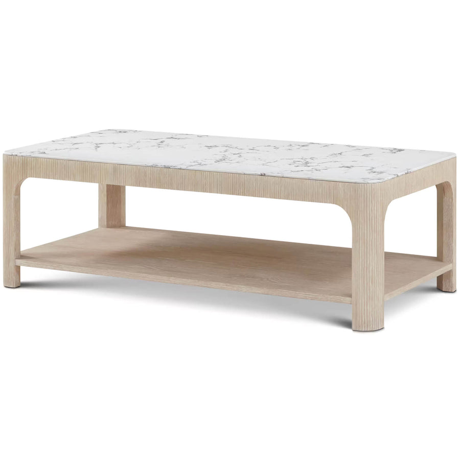Horizon Rectangular Quartz Coffee Table