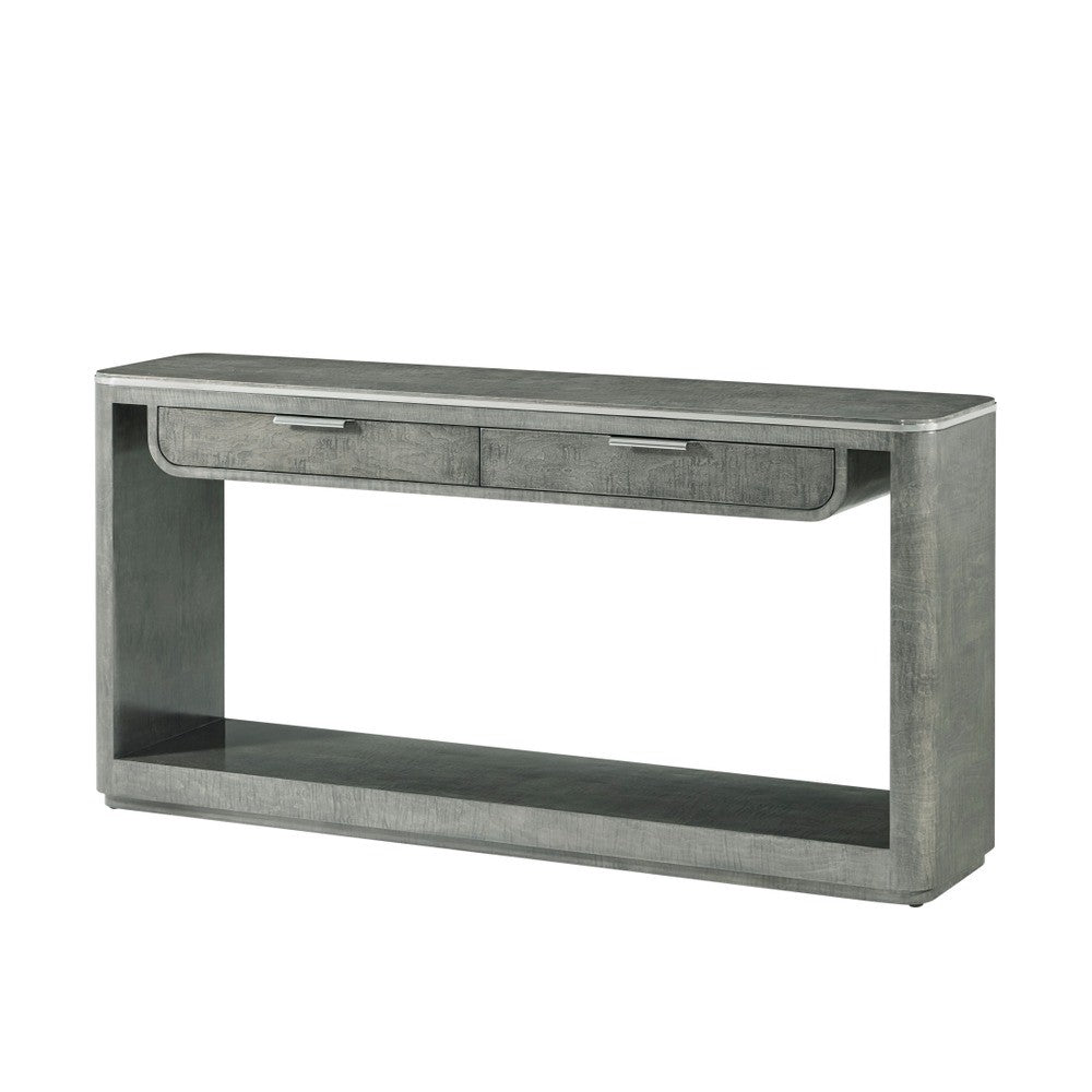 Hudson Console Table – Layered Hardwood