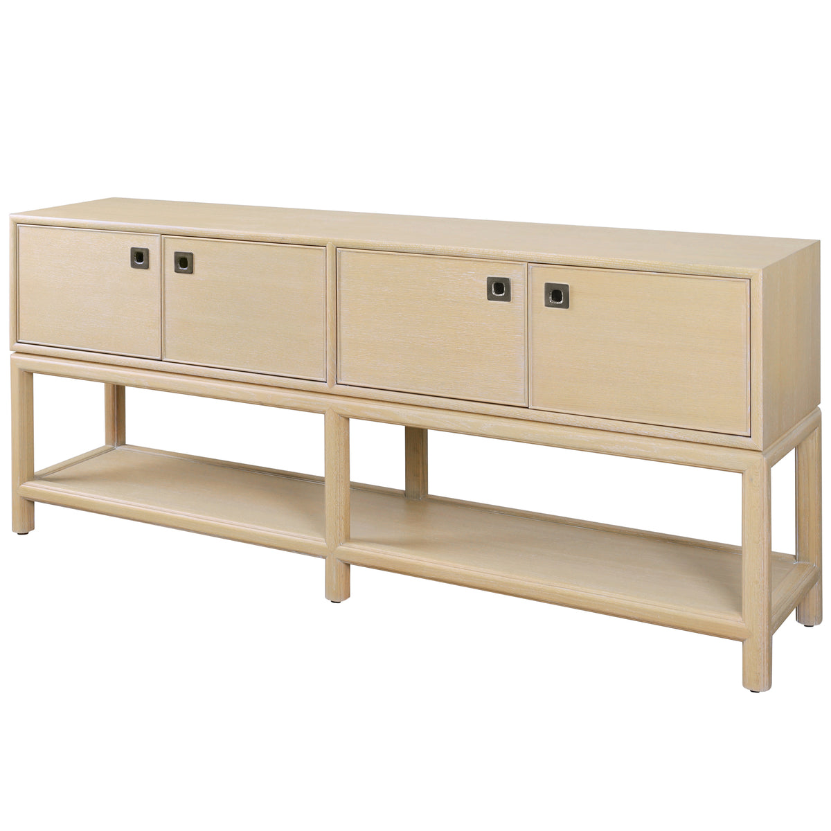 Montauk Storage Console Table – Light