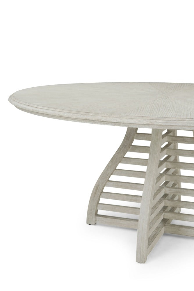 Breeze Slatted Dining Table – 162cm