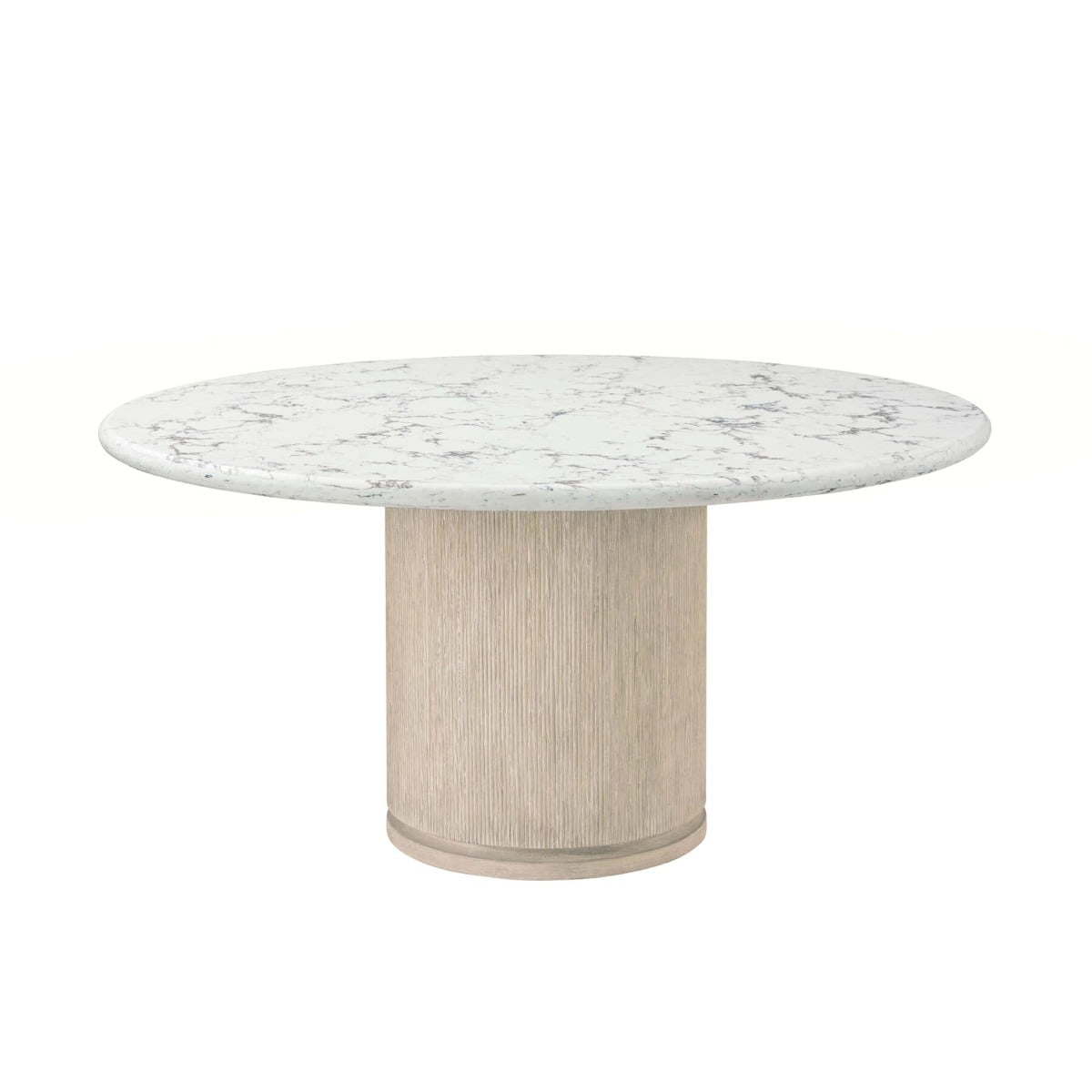 Horizon Round Dining Table in Quartz – 152cm