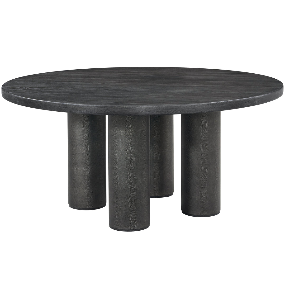 Maxwell Round Dining Table – Dark, 163cm