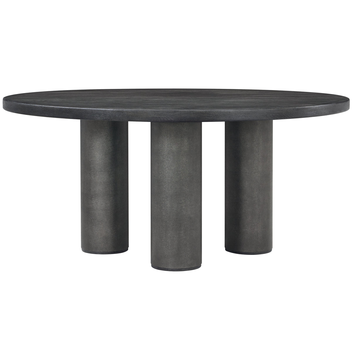 Maxwell Round Dining Table – Dark, 163cm