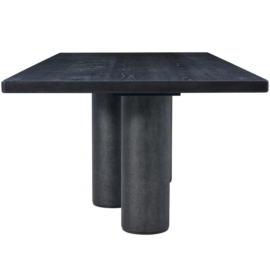 Wooden Dining Table – Dark, 240cm