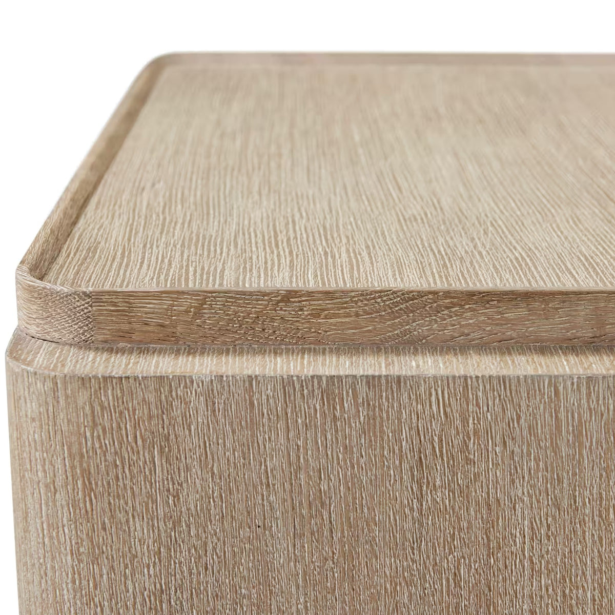 Repose Closed Bedside Table – Grey Oak