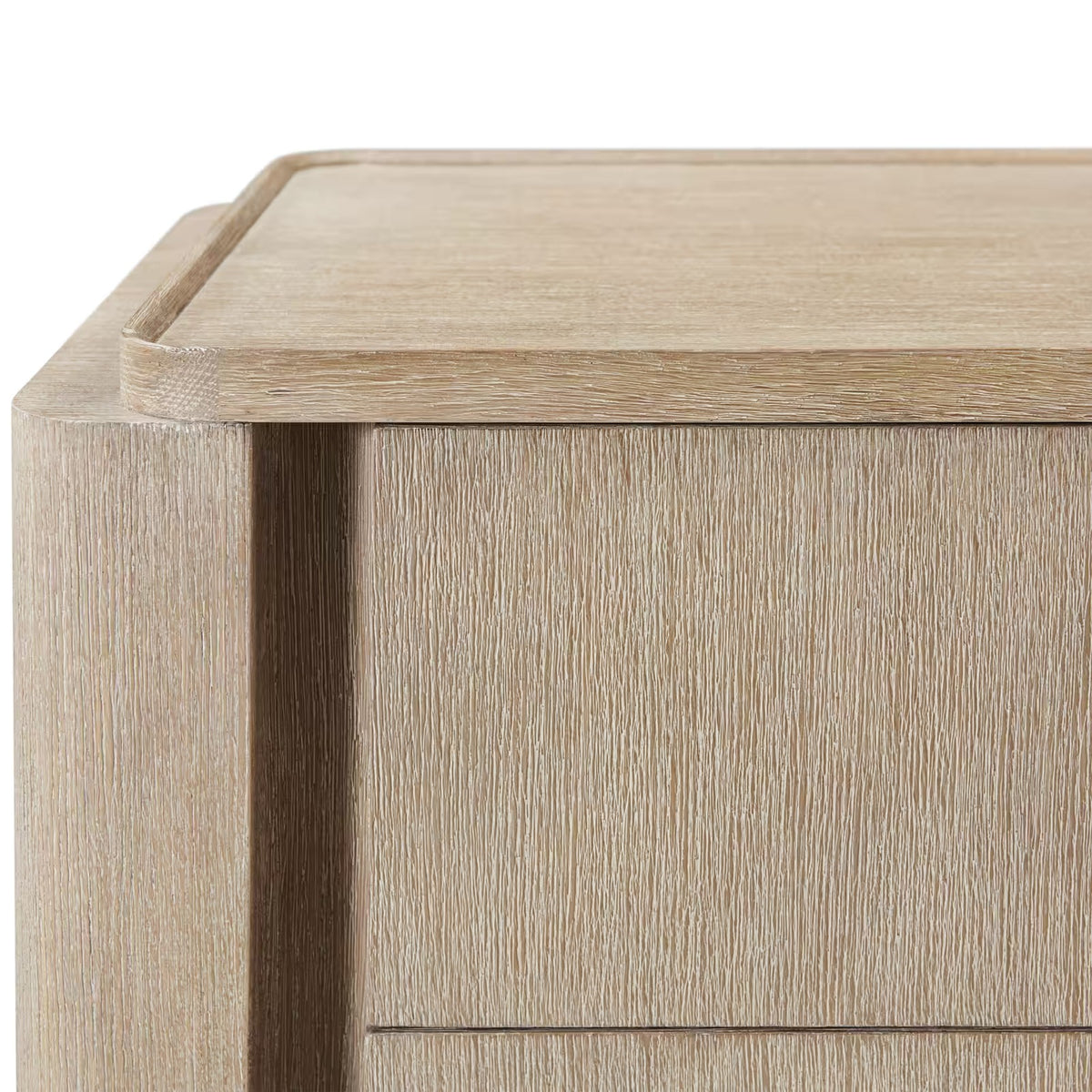 Repose Closed Bedside Table – Grey Oak