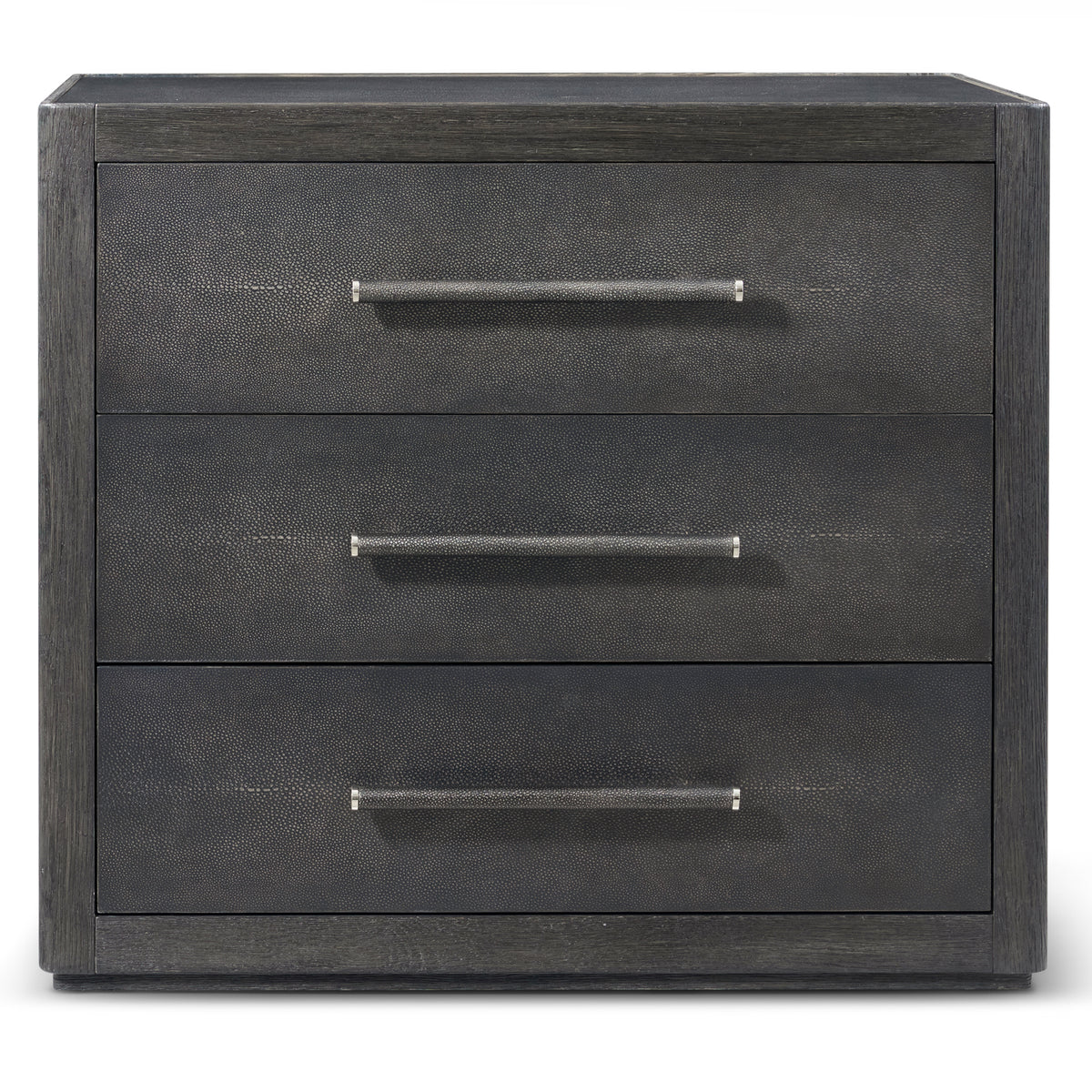 Maxwell 3-Drawer Bedside Table II – Dark