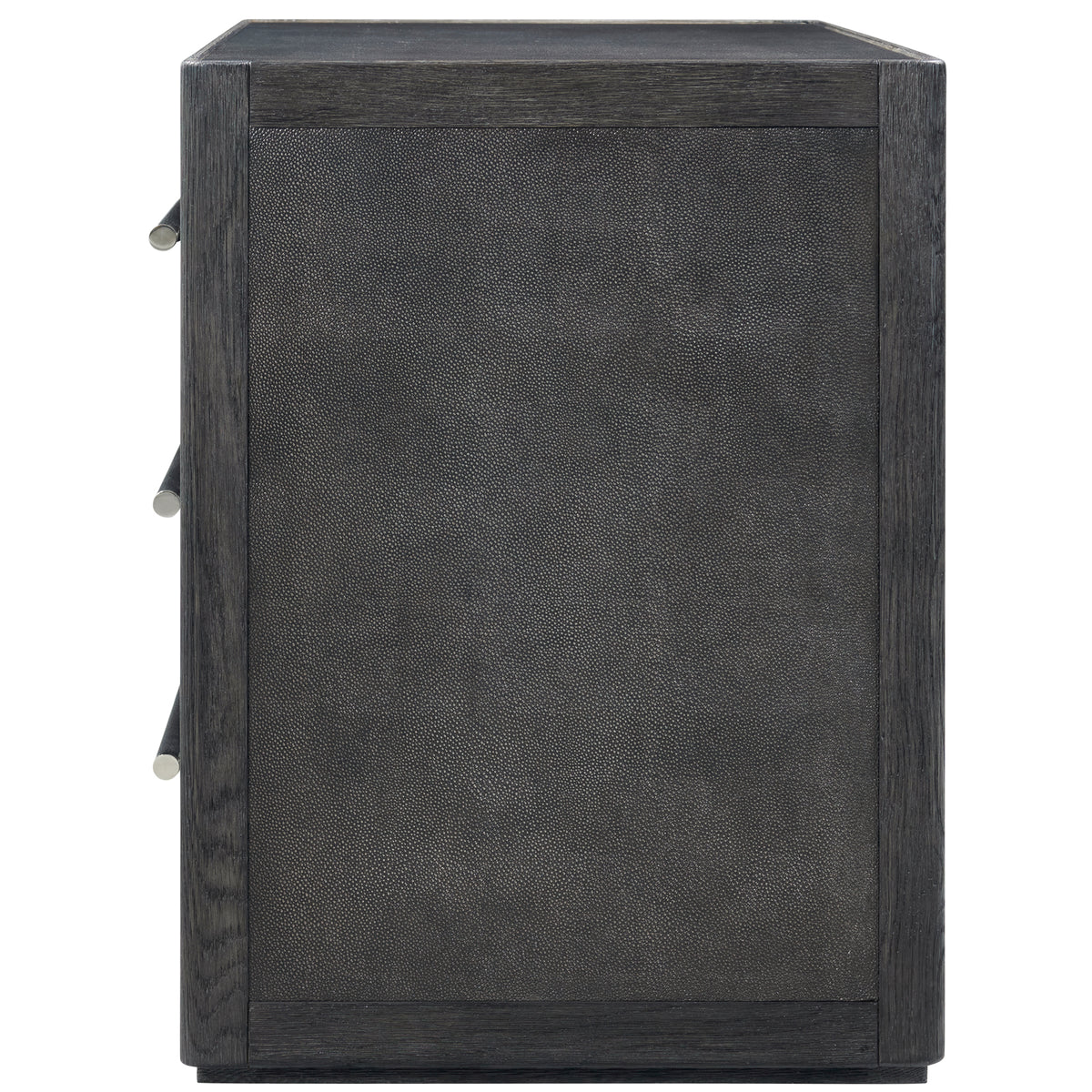 Maxwell 3-Drawer Bedside Table II – Dark