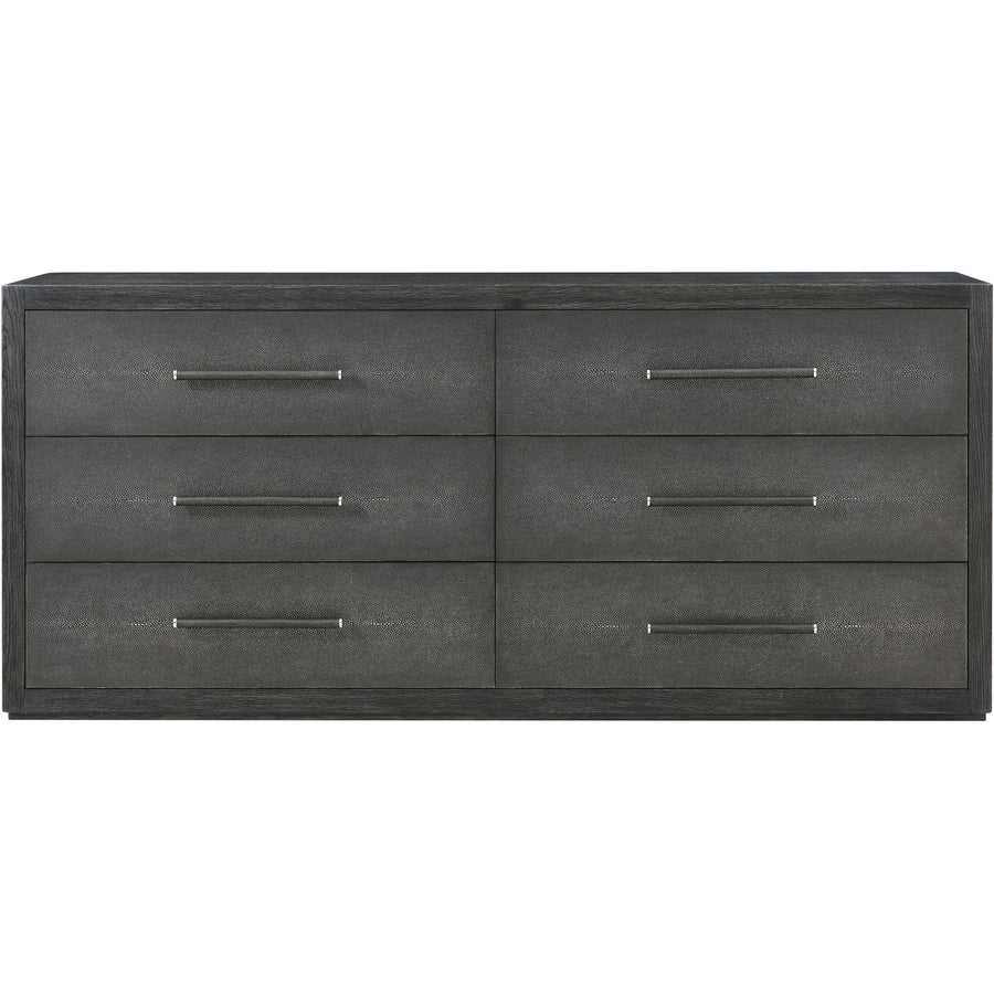 Maxwell 6-Drawer Dresser – Dark