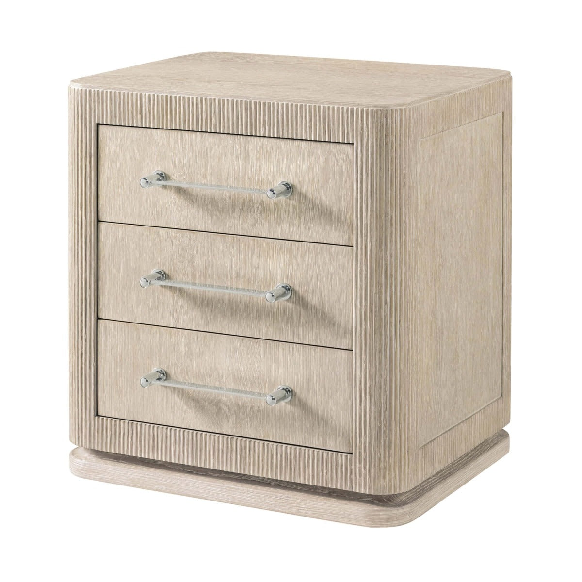 Horizon Three Drawer Small Bedside Table