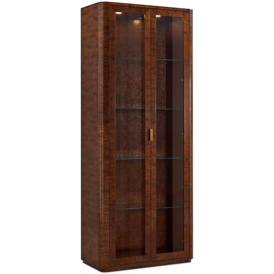 Kesden Display Cabinet – Ash Burl Veneer