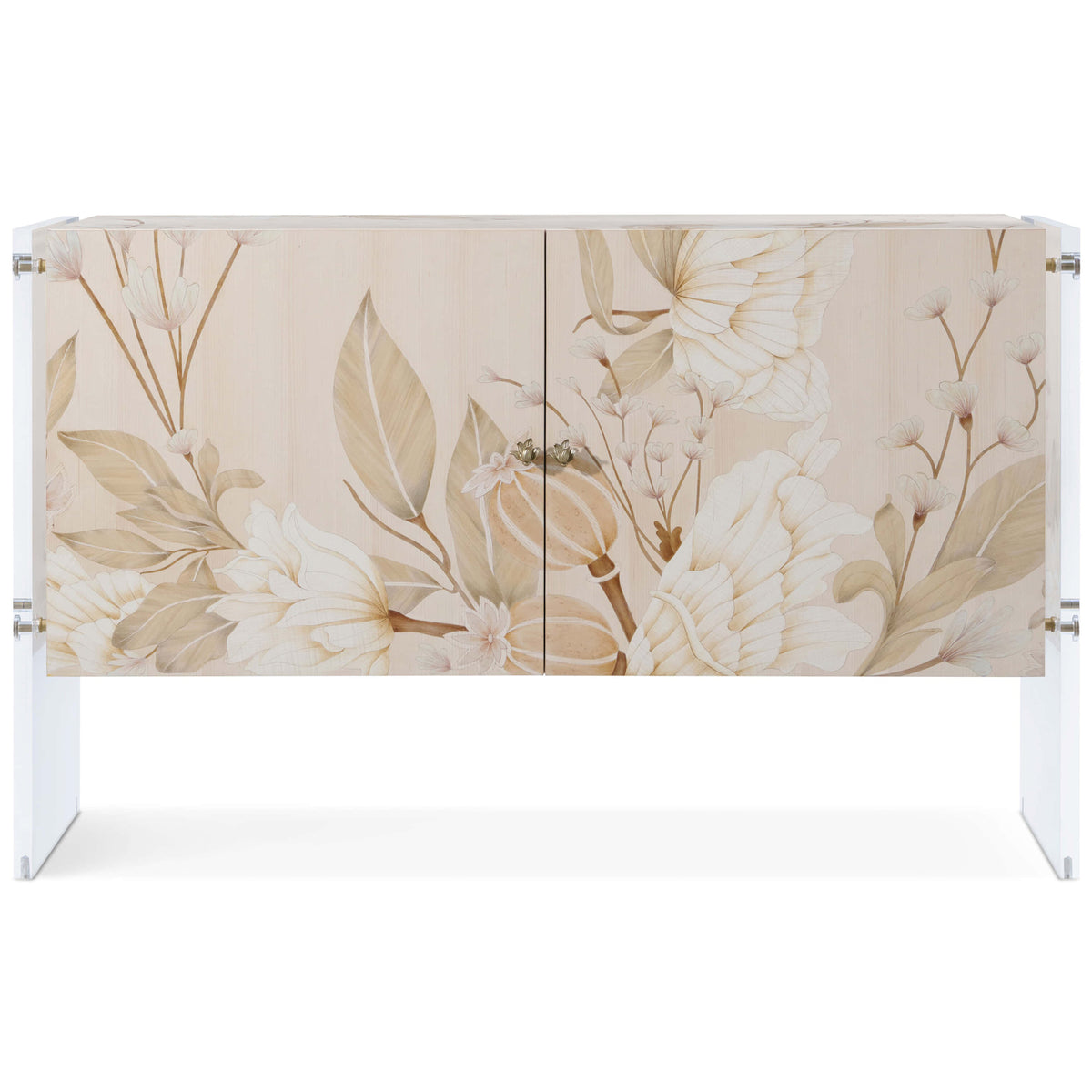 Bouquet 2 Door Cabinet – Buttercream