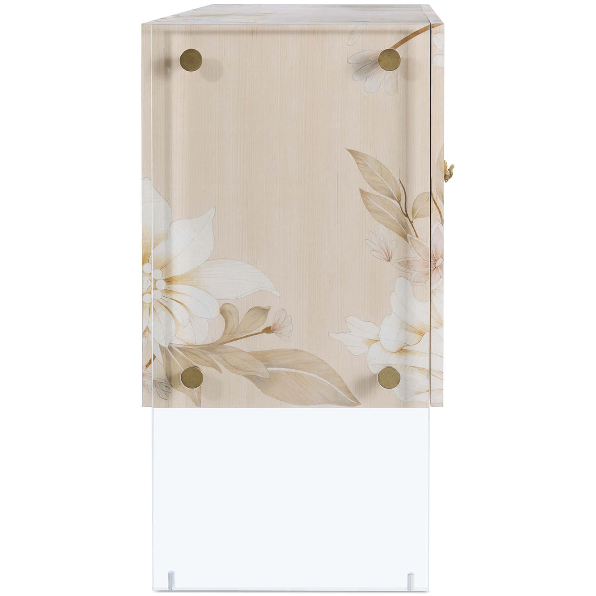 Bouquet 2 Door Cabinet – Buttercream