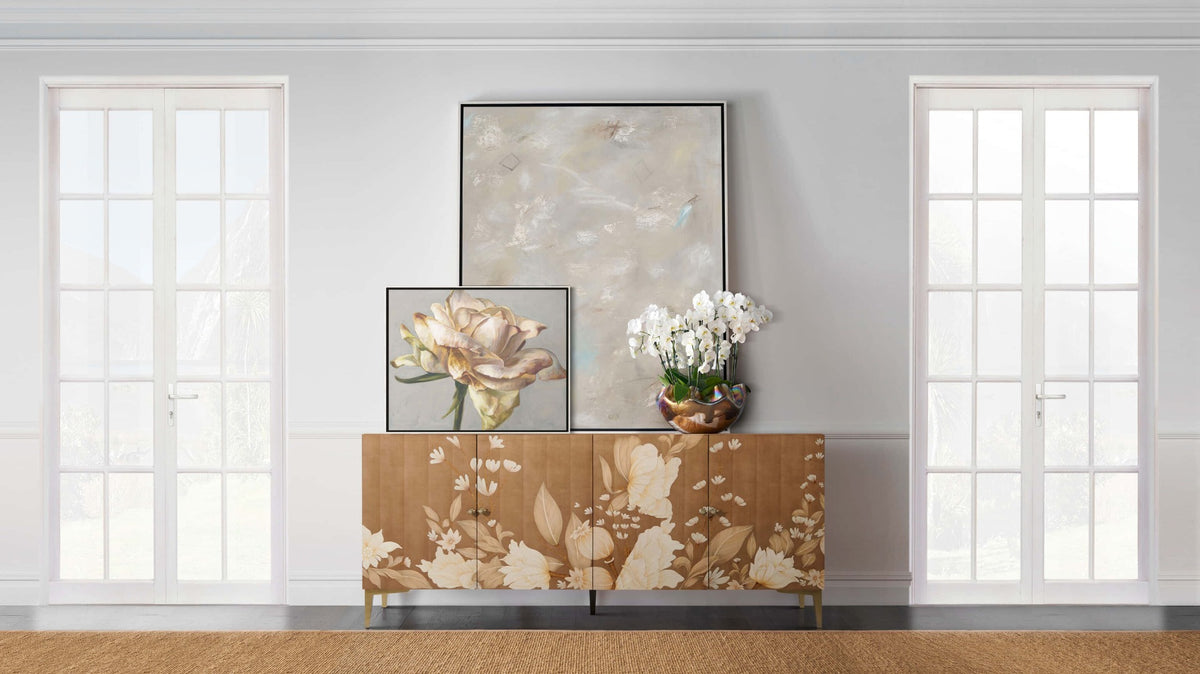 Bouquet 4 Door Sideboard – Toasted Cashew