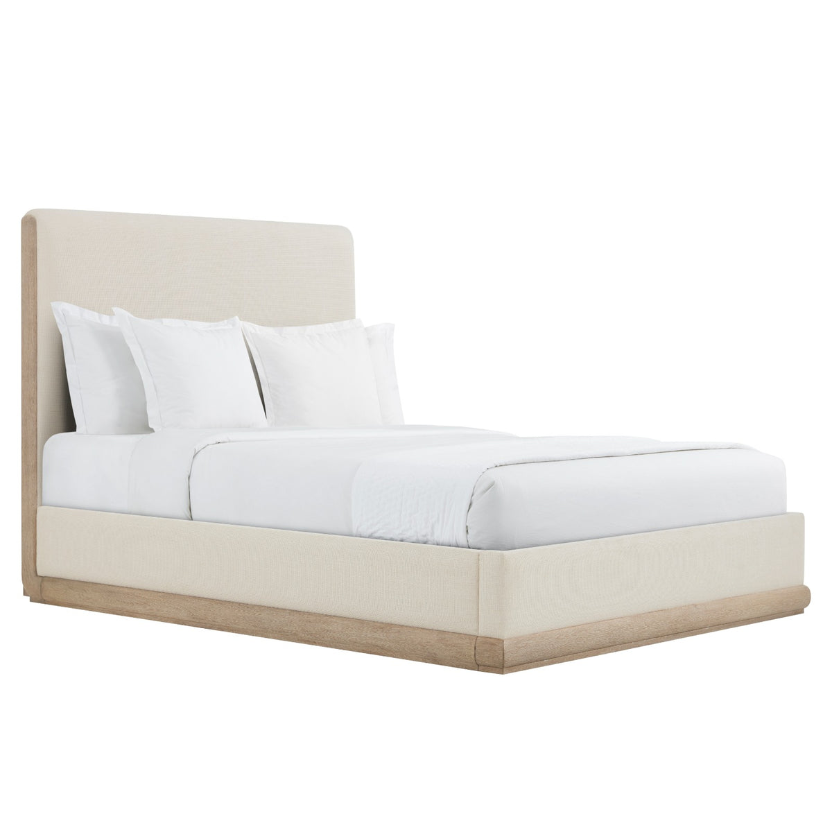 Repose Upholstered Bed – Grey Oak, UK King