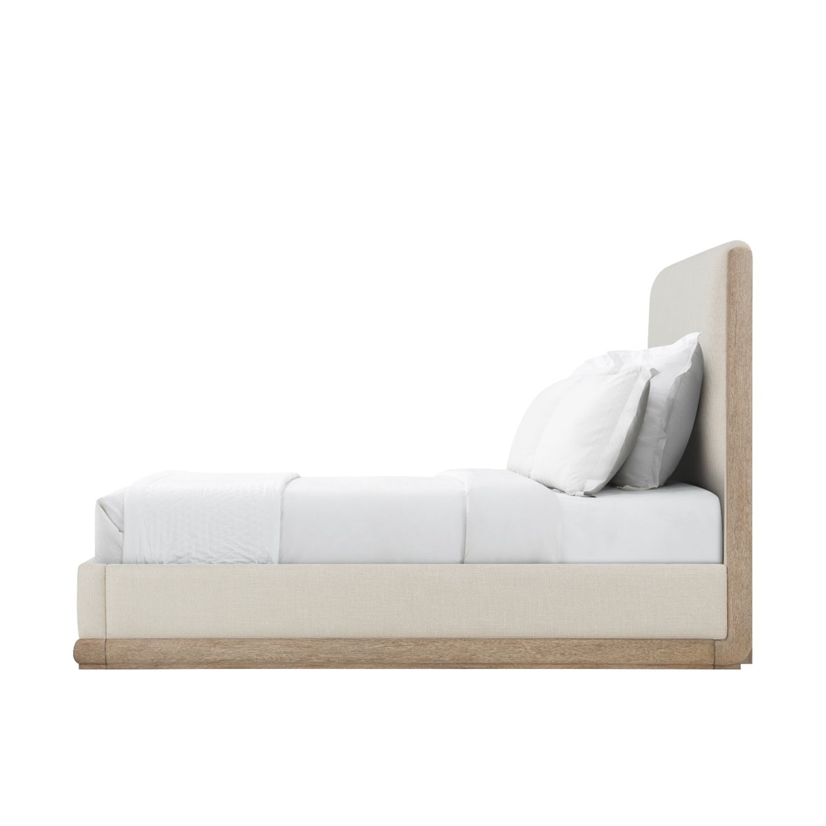 Repose Upholstered Bed – Grey Oak, UK King
