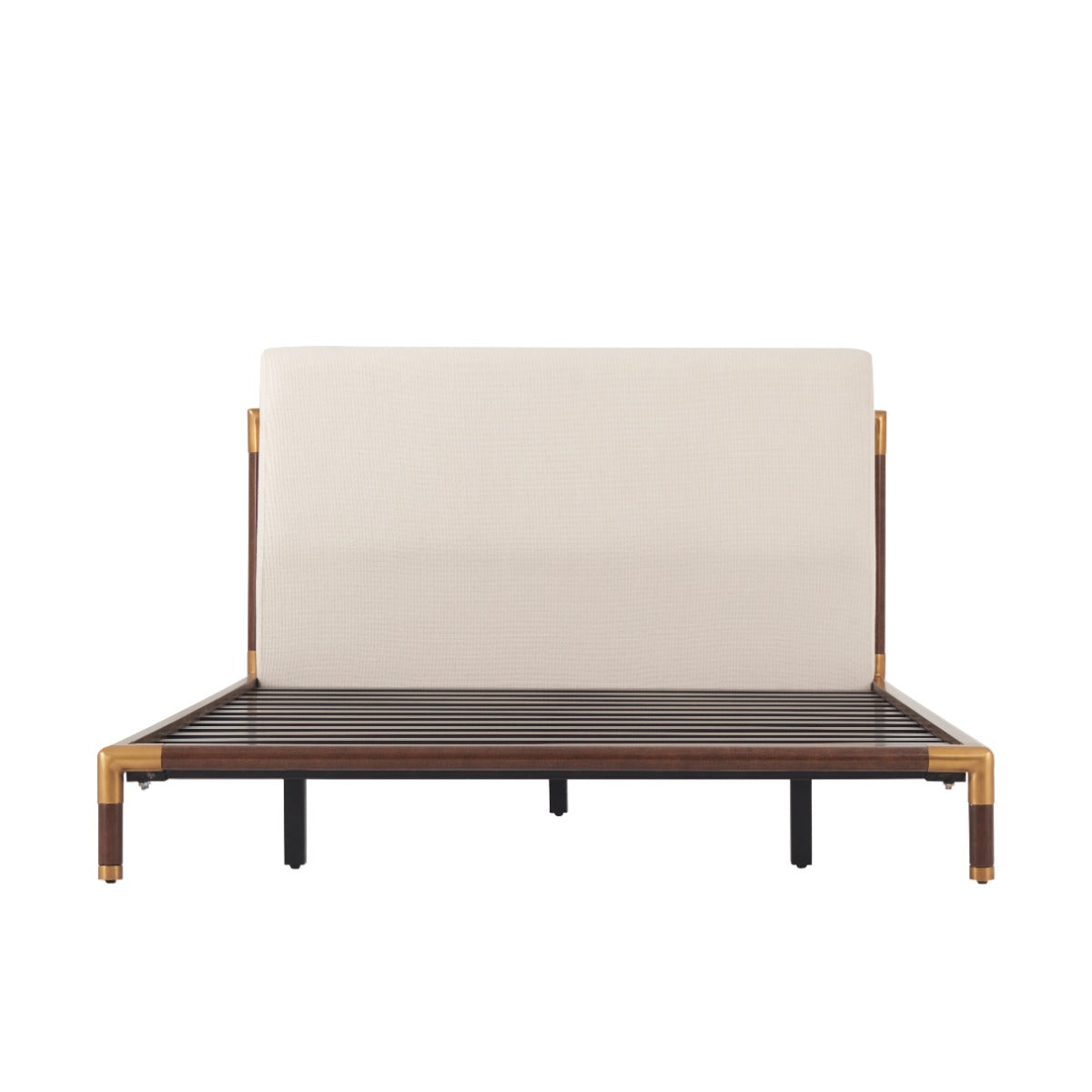 Kesden Bed with Upholstered Headboard – UK King