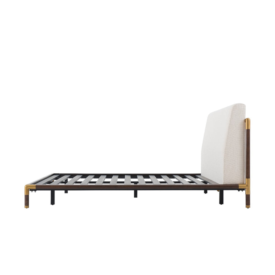 Kesden Super King Bed with Upholstered Headboard