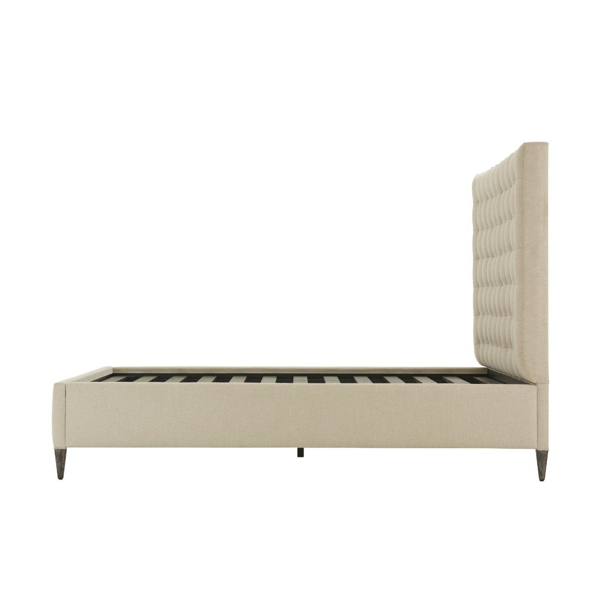 Hampton King Bed Frame – Cream Kendal Linen