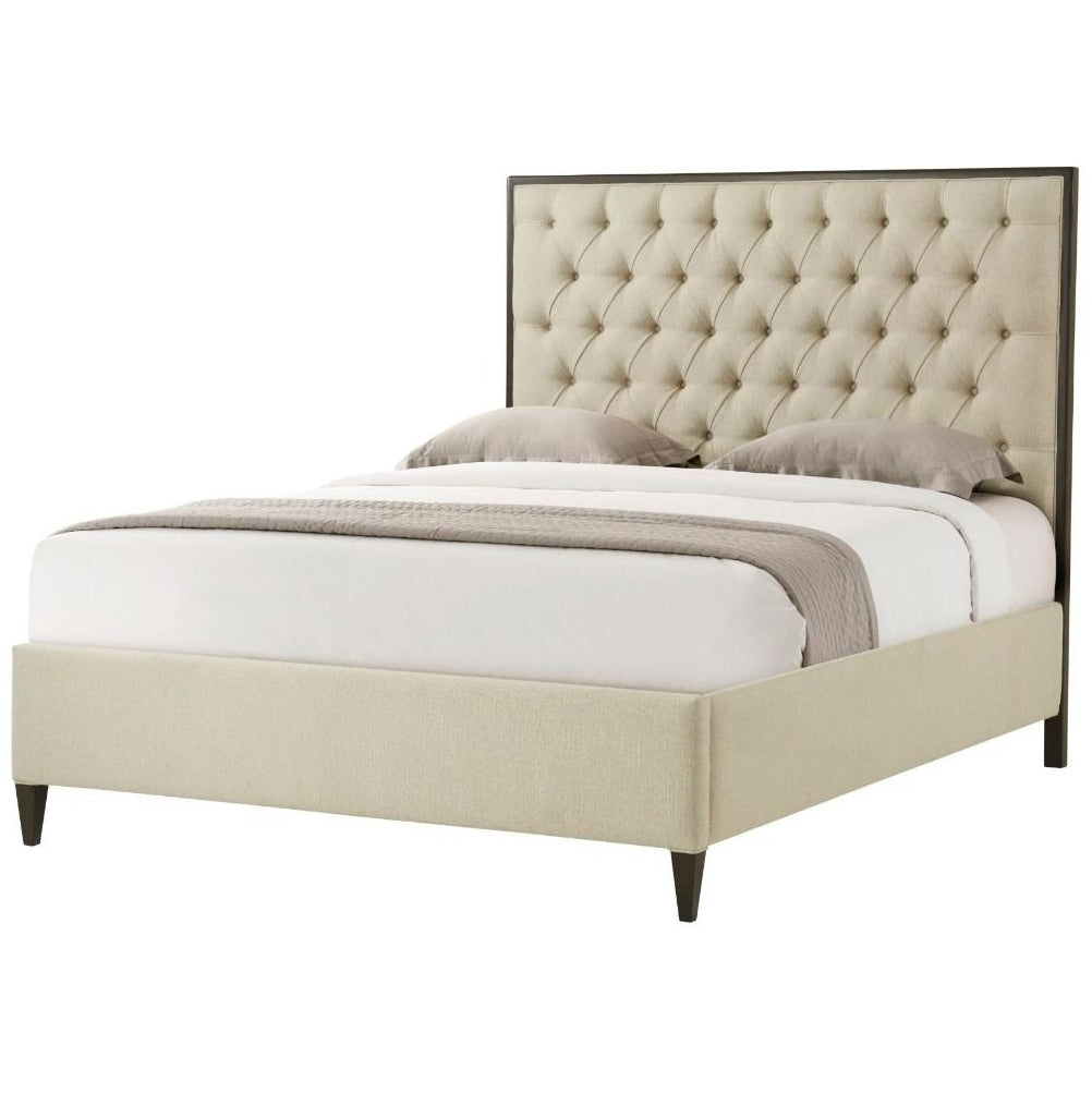 Talbot Super King Bed Frame – Kendal Linen