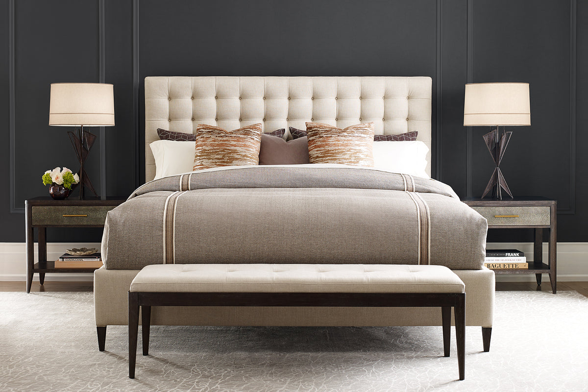 Hampton Super King Bed Frame – Kendal Linen