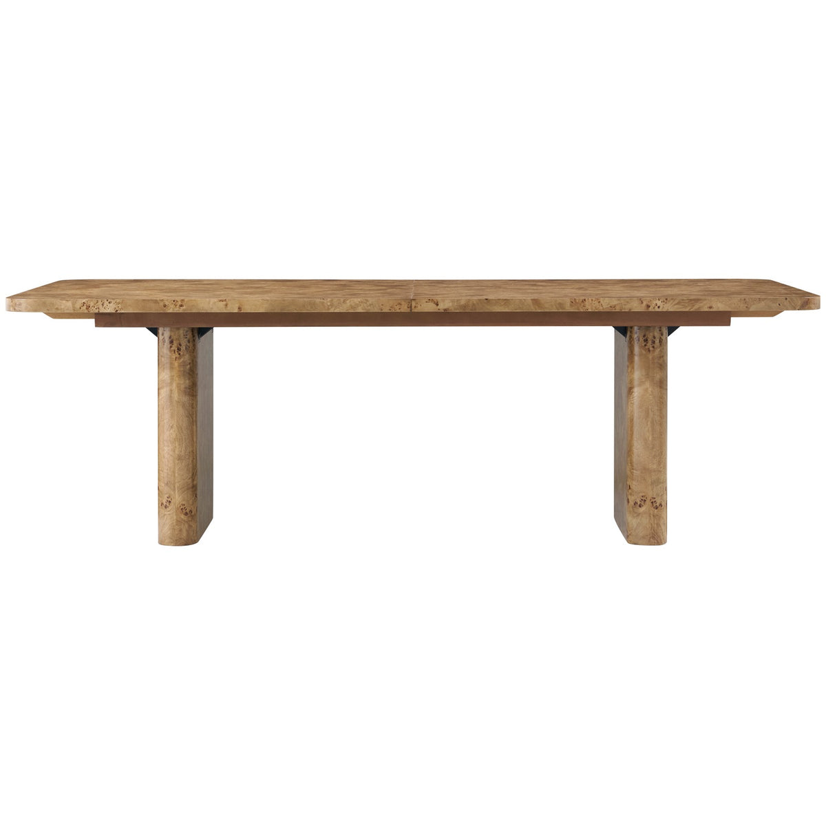 Perch Burl Extending Rectangular Dining Table – 325cm