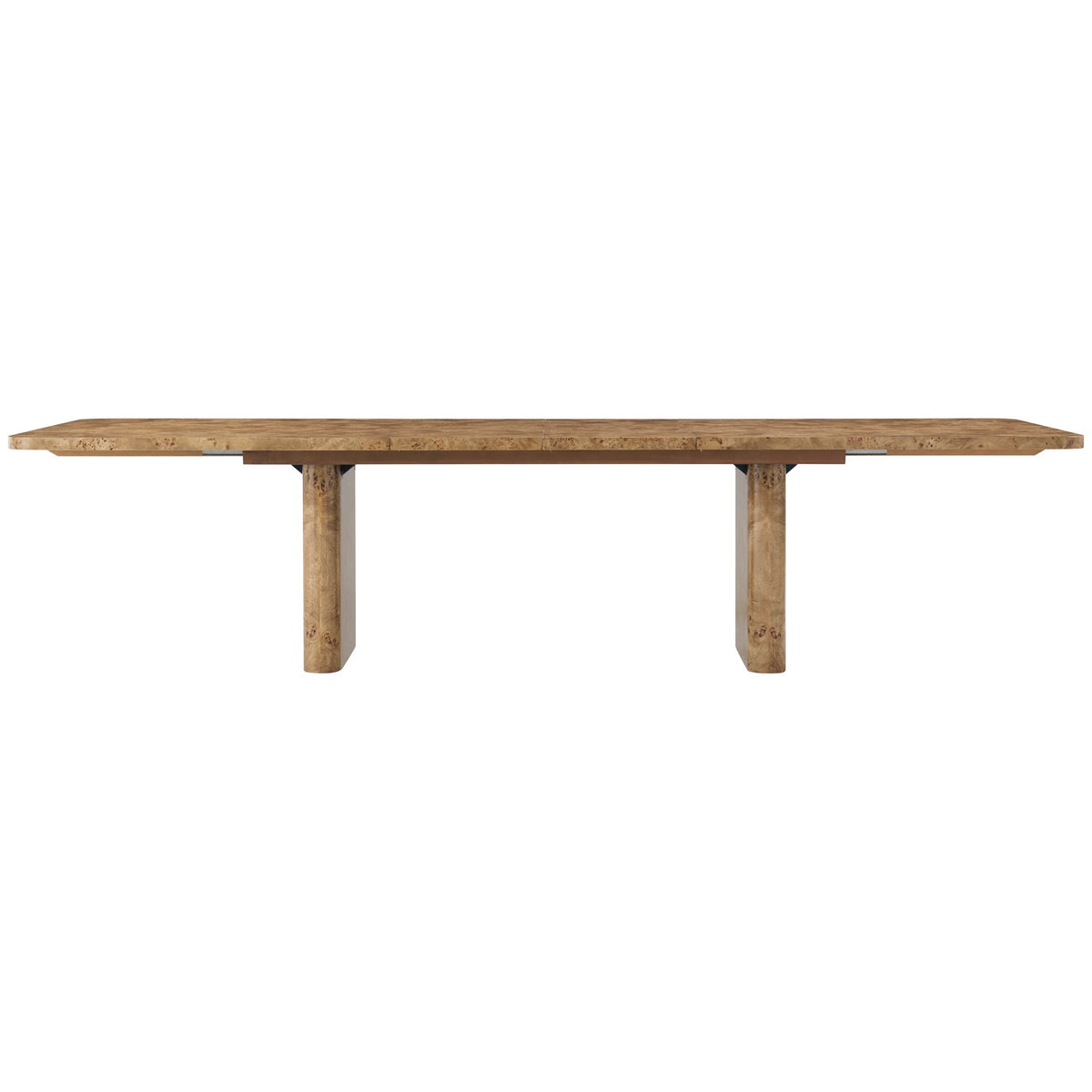 Perch Burl Extending Rectangular Dining Table – 325cm