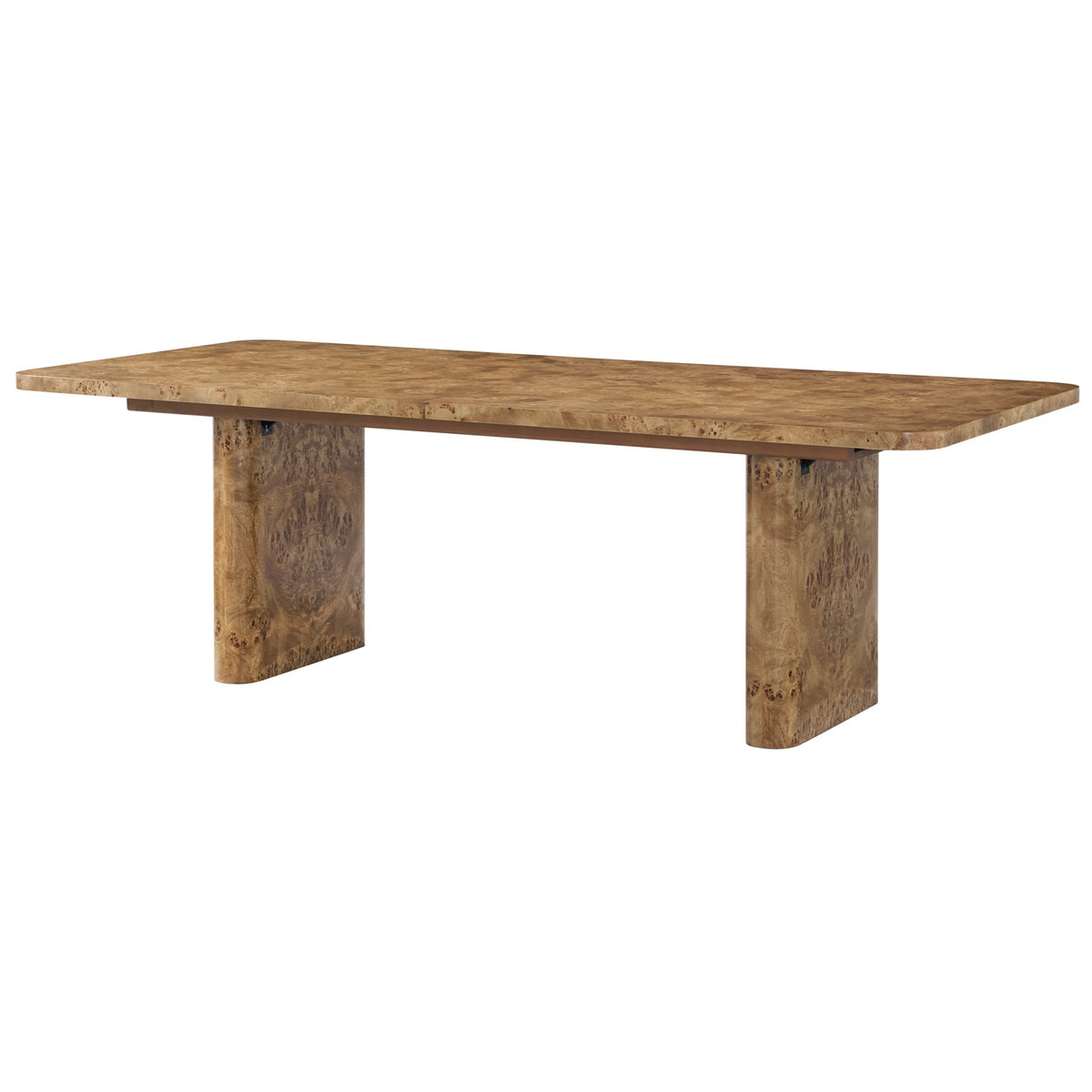 Perch Burl Extending Rectangular Dining Table – 325cm