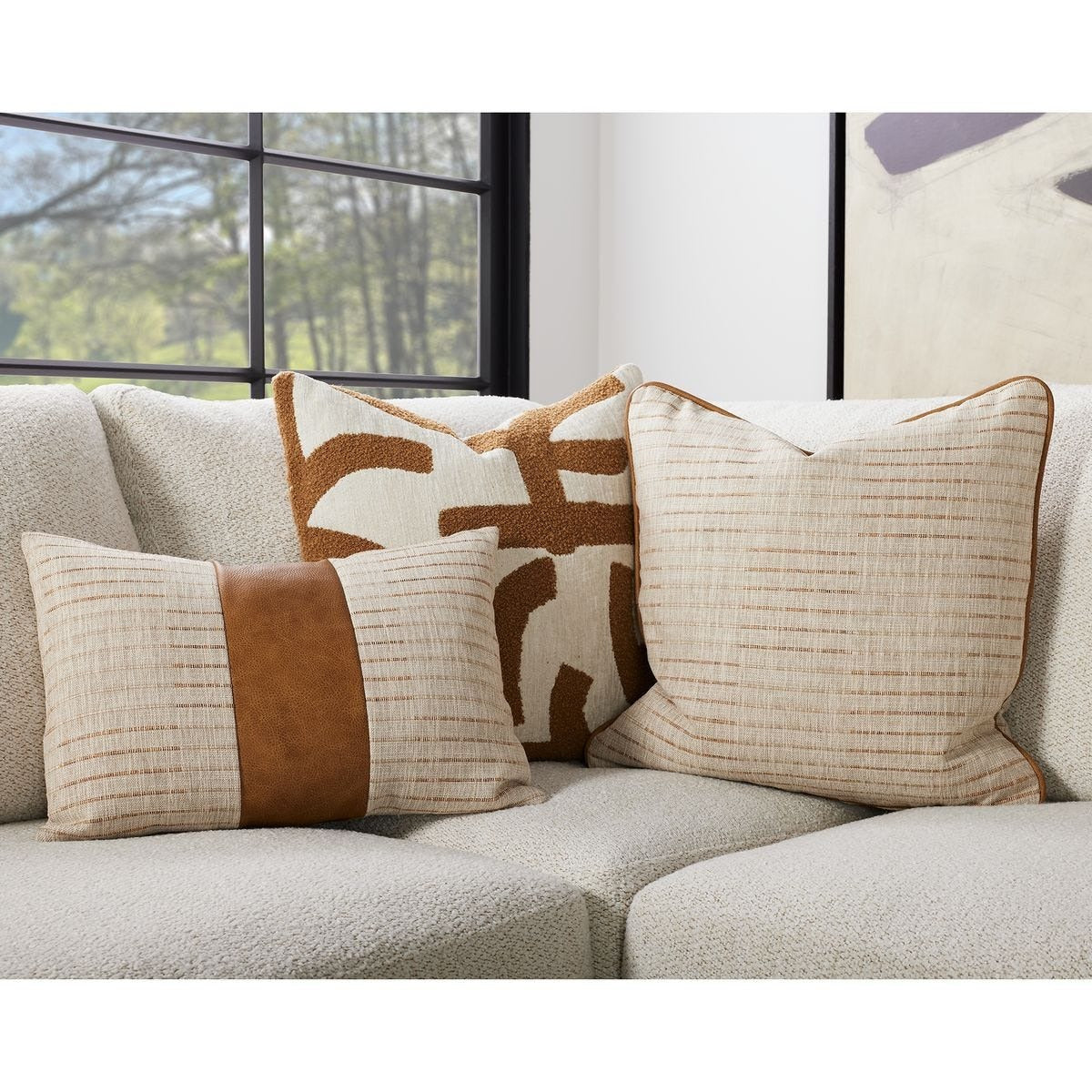 The Flip Side Cushion – Toffee